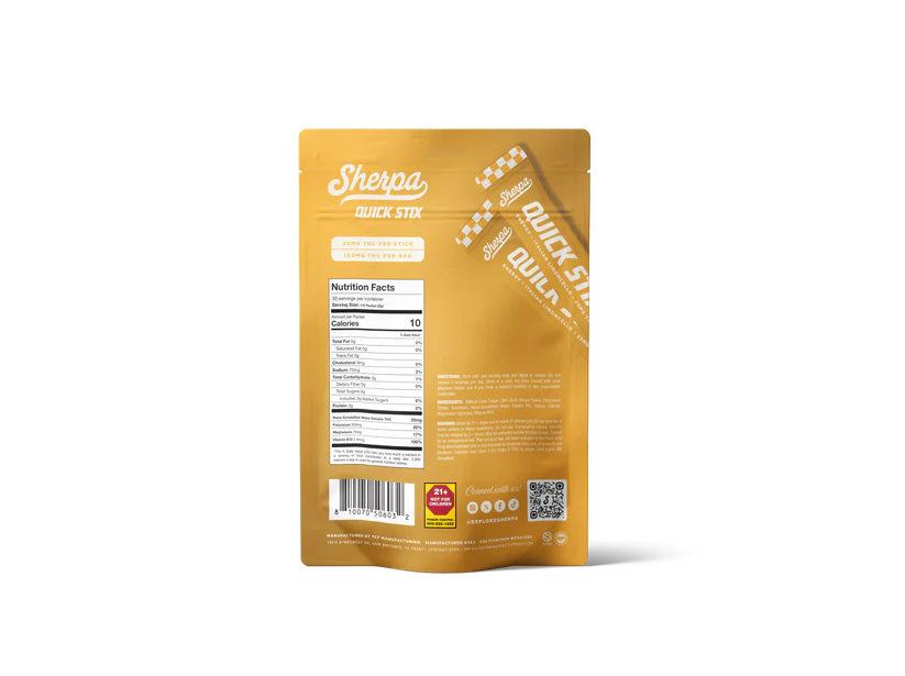 Sherpa Limoncello Quick Stix